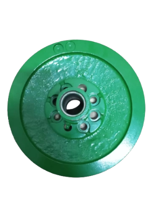 Z842 - POLIA DE FERRO P/COLHEITADEIRA 258P/ACIONAMENTO DO VENTILADOR - AH233509 - AH233508 - AH225871 - AH167535 /  JOHN DEERE