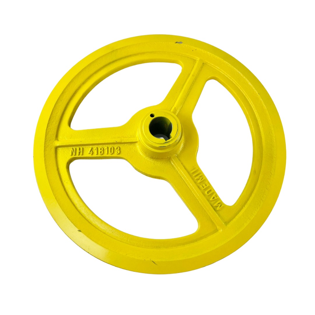 Z4617 POLIA DE FERRO P/ COLHEITADEIRA 293 HB1 F. 25 CH. FIX. 418103 NEWHOLLAND