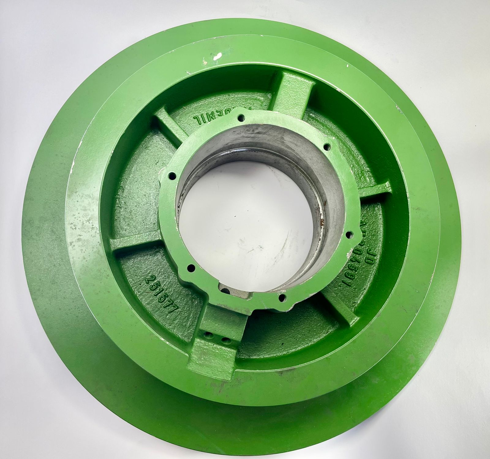 Z4267 - POLIA DE FERRO VARIADORA PARA COLHEITADEIRA 442X HC2 AH204591 JOHN DEERE